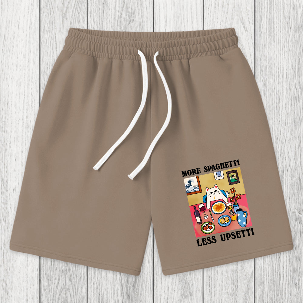 Tokyosol More Spaghetti Less Upsetti Washed Shorts