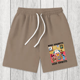 Tokyosol More Spaghetti Less Upsetti Washed Shorts