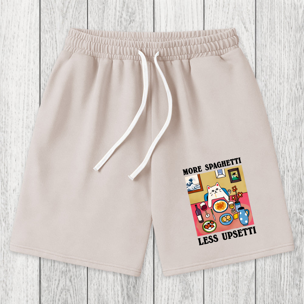 Tokyosol More Spaghetti Less Upsetti Washed Shorts