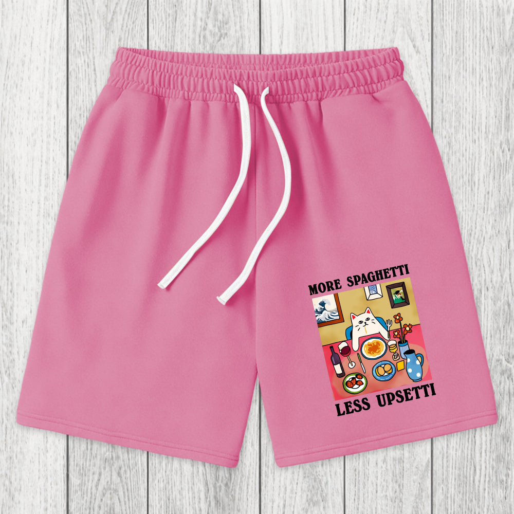 Tokyosol More Spaghetti Less Upsetti Washed Shorts