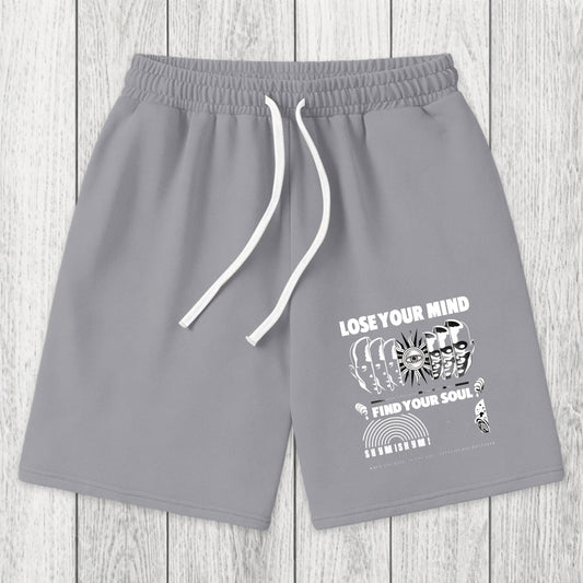 Tokyosol Lose Mind Find Soul Washed Shorts