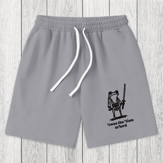 Tokyosol Focused Samurai Frog Washed Shorts
