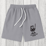 Tokyosol Focused Samurai Frog Washed Shorts