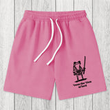 Tokyosol Focused Samurai Frog Washed Shorts