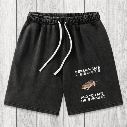 Tokyosol World's Stinkiest Rat Washed Shorts
