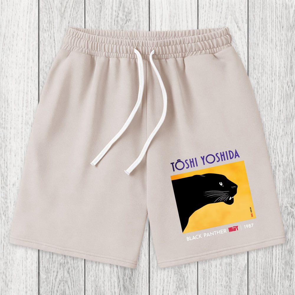 Tokyosol Black Panther Washed Shorts