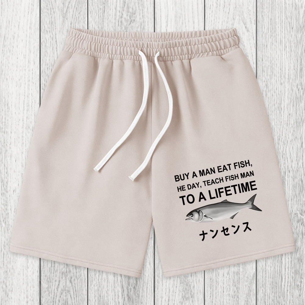 Tokyosol Funny To A Lifetime Washed Shorts