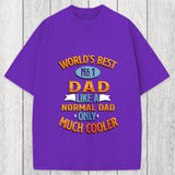 Tokyosol Worlds Best No 1 Dad Washed T-Shirt