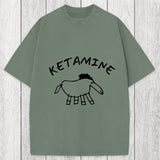 Tokyosol Ketamine Child Drawing Washed T-Shirt