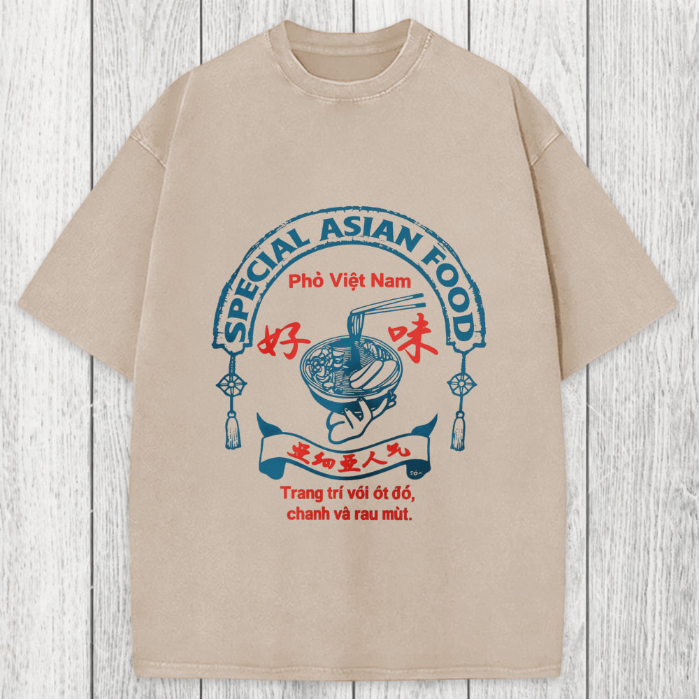 Tokyosol Special Asian Food Washed T-Shirt