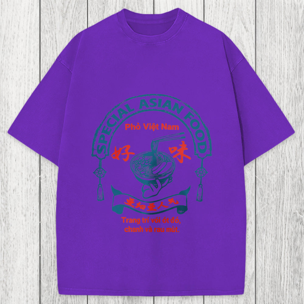 Tokyosol Special Asian Food Washed T-Shirt