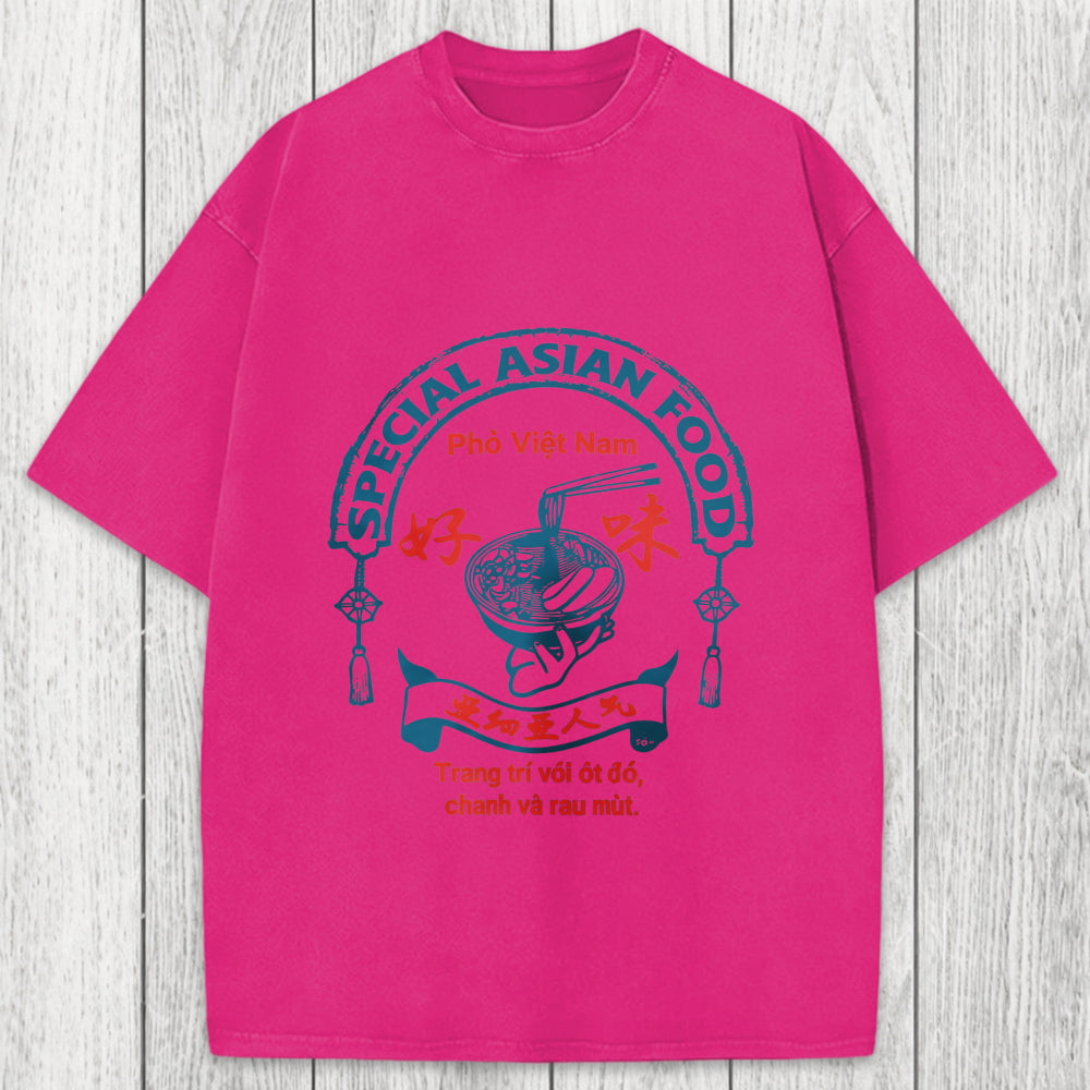 Tokyosol Special Asian Food Washed T-Shirt