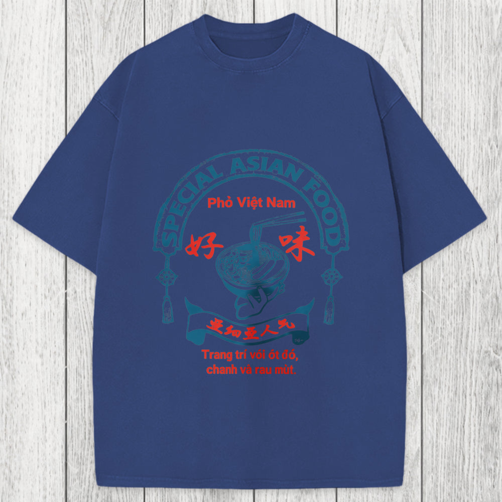 Tokyosol Special Asian Food Washed T-Shirt