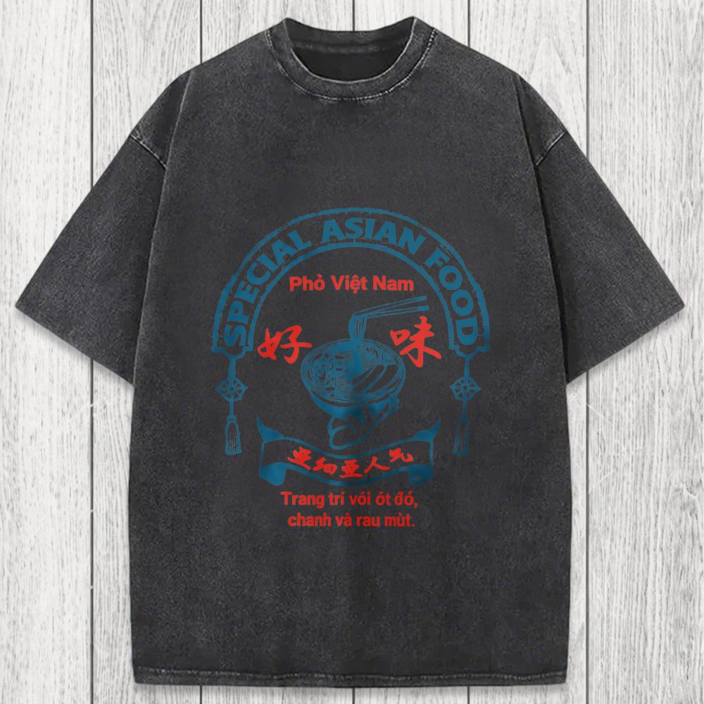 Tokyosol Special Asian Food Washed T-Shirt