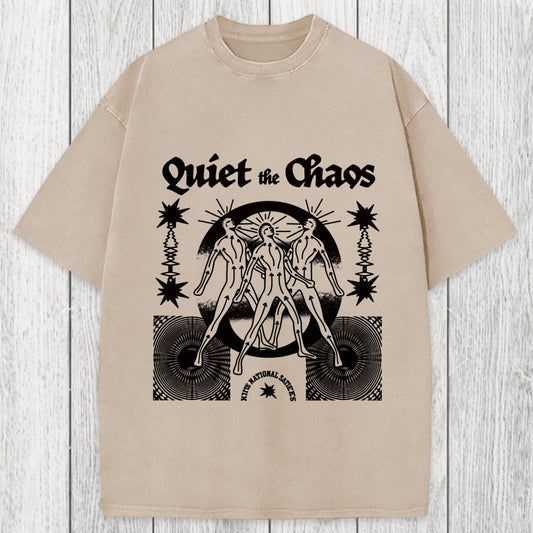 Tokyosol Quiet And Chaos Washed T-Shirt