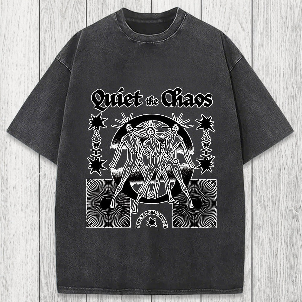 Tokyosol Quiet And Chaos Washed T-Shirt