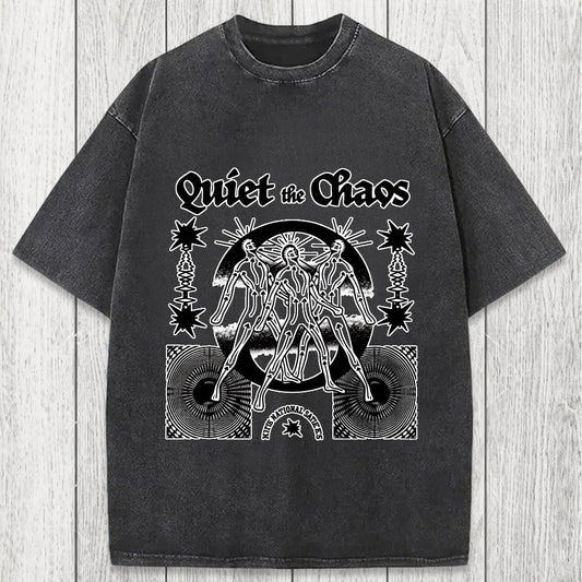 Tokyosol Quiet And Chaos Washed T-Shirt