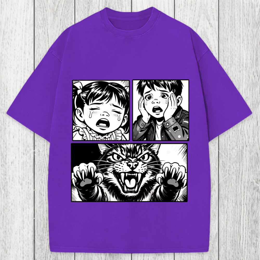 Tokyosol The Last Meow Washed T-Shirt
