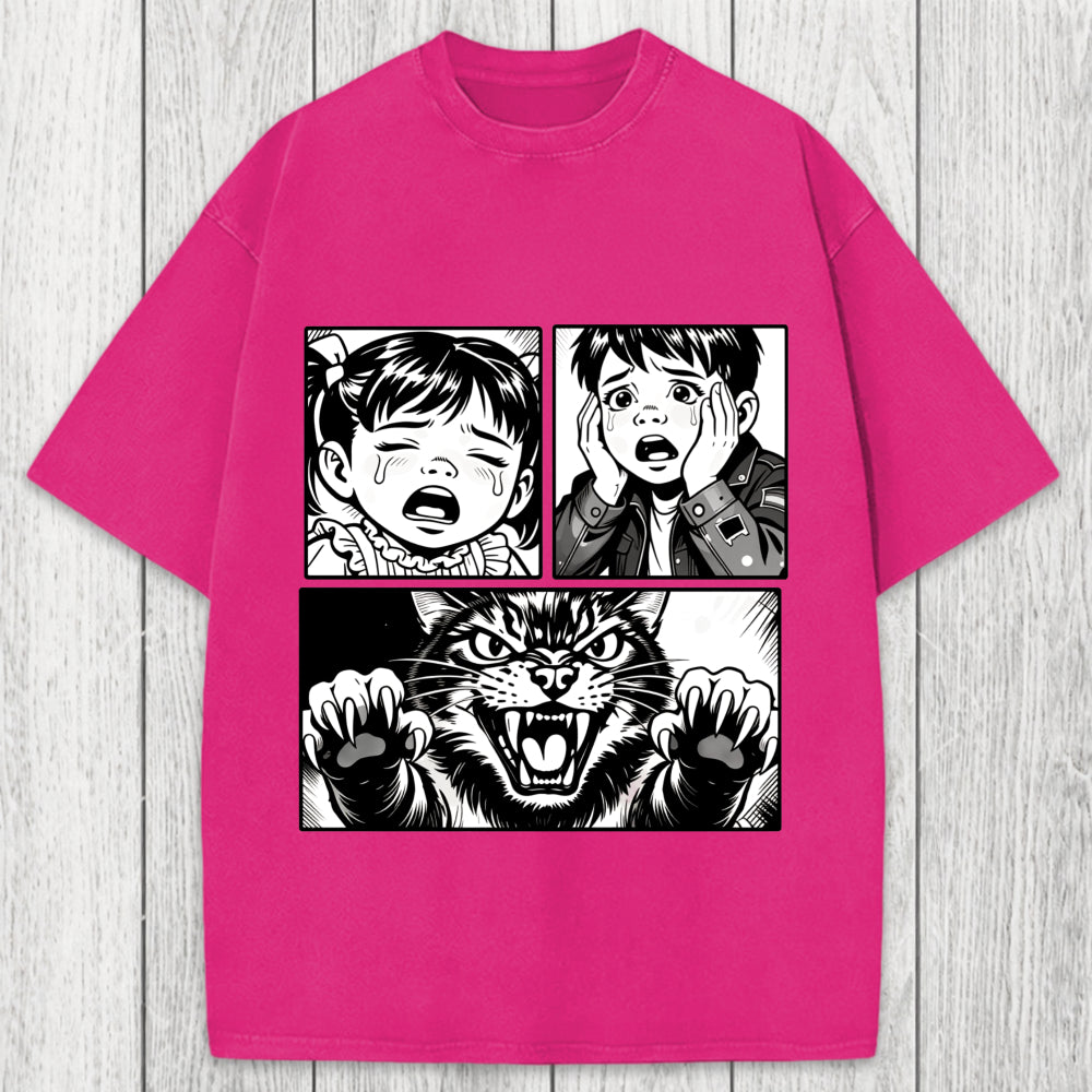 Tokyosol The Last Meow Washed T-Shirt