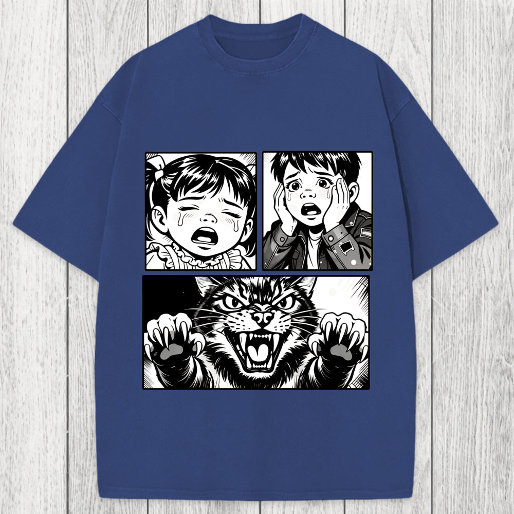 Tokyosol The Last Meow Washed T-Shirt