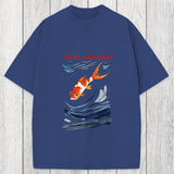 Tokyosol Tokyo Aquarium Koi Fish Washed T-Shirt