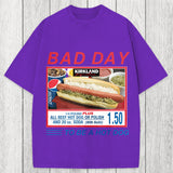 Tokyosol Bad Day To Be A Hot Dog Washed T-Shirt