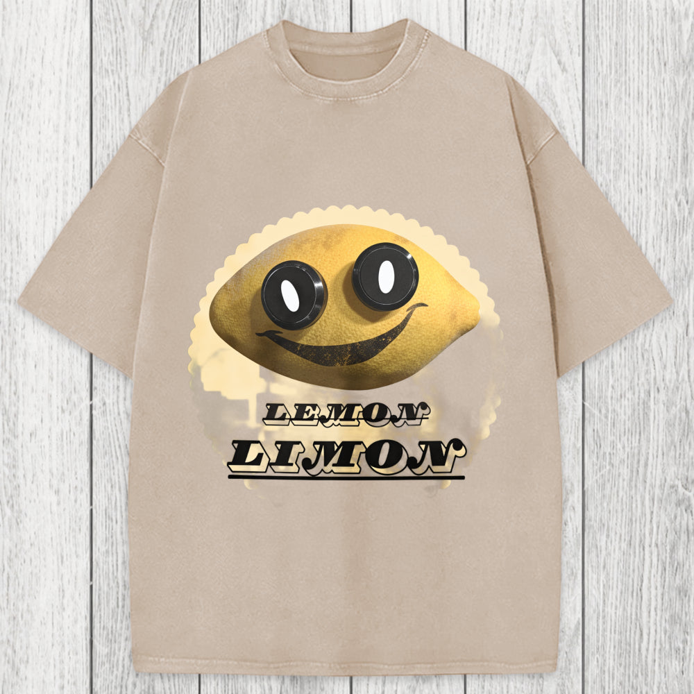 Tokyosol Poppys Playtime Limon Washed T-Shirt
