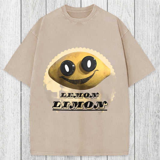 Tokyosol Poppys Playtime Limon Washed T-Shirt