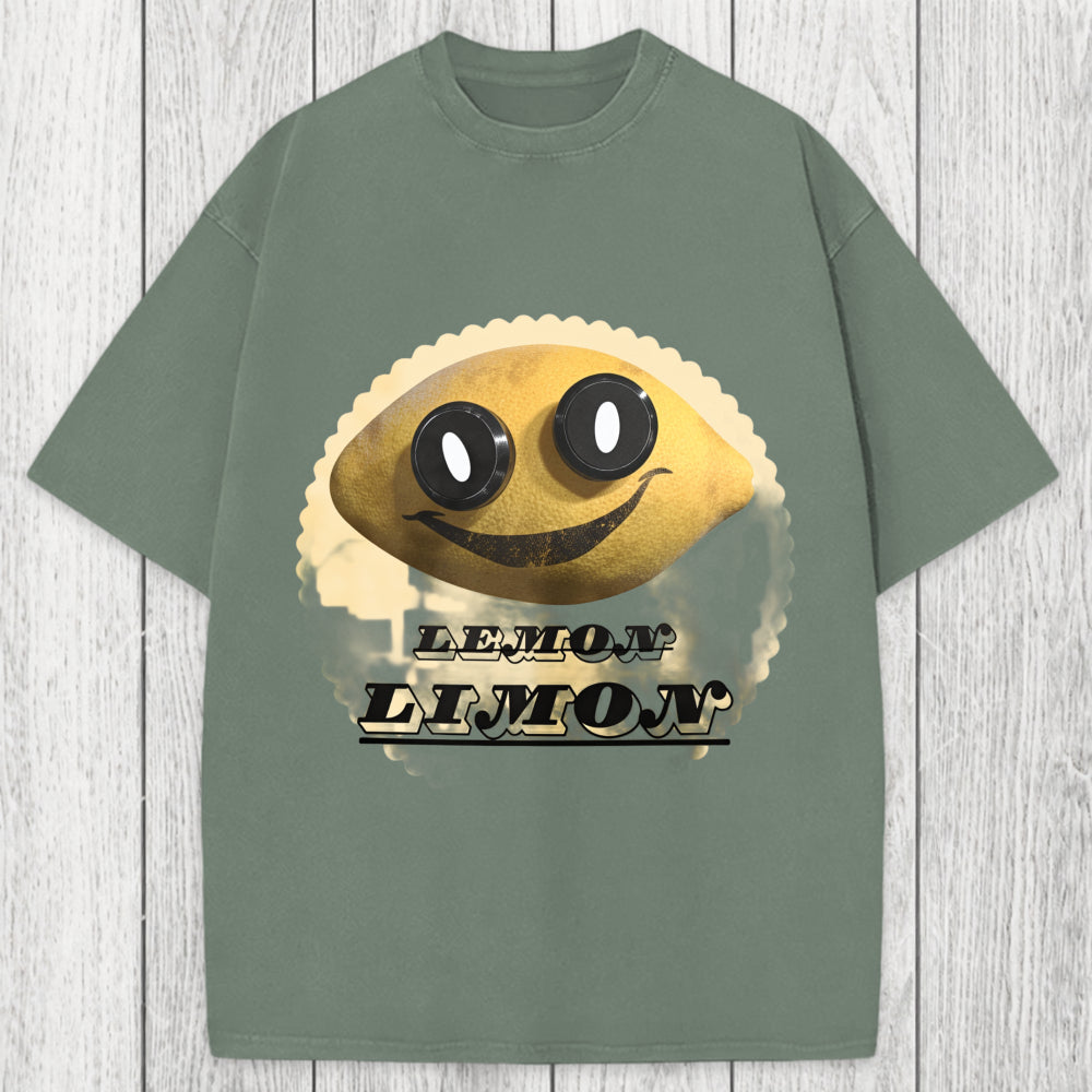Tokyosol Poppys Playtime Limon Washed T-Shirt