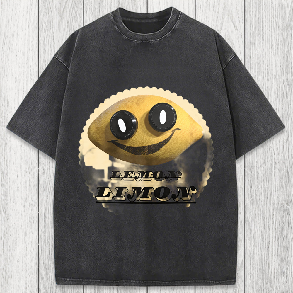 Tokyosol Poppys Playtime Limon Washed T-Shirt