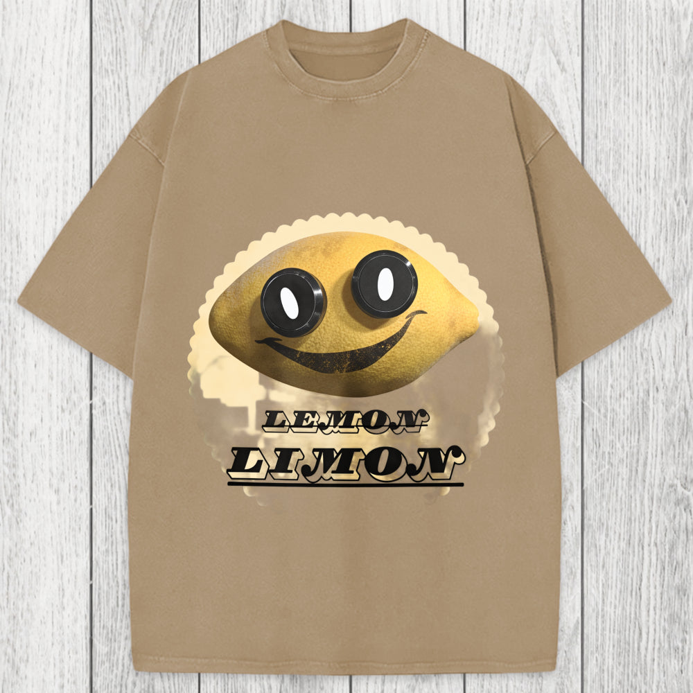 Tokyosol Poppys Playtime Limon Washed T-Shirt