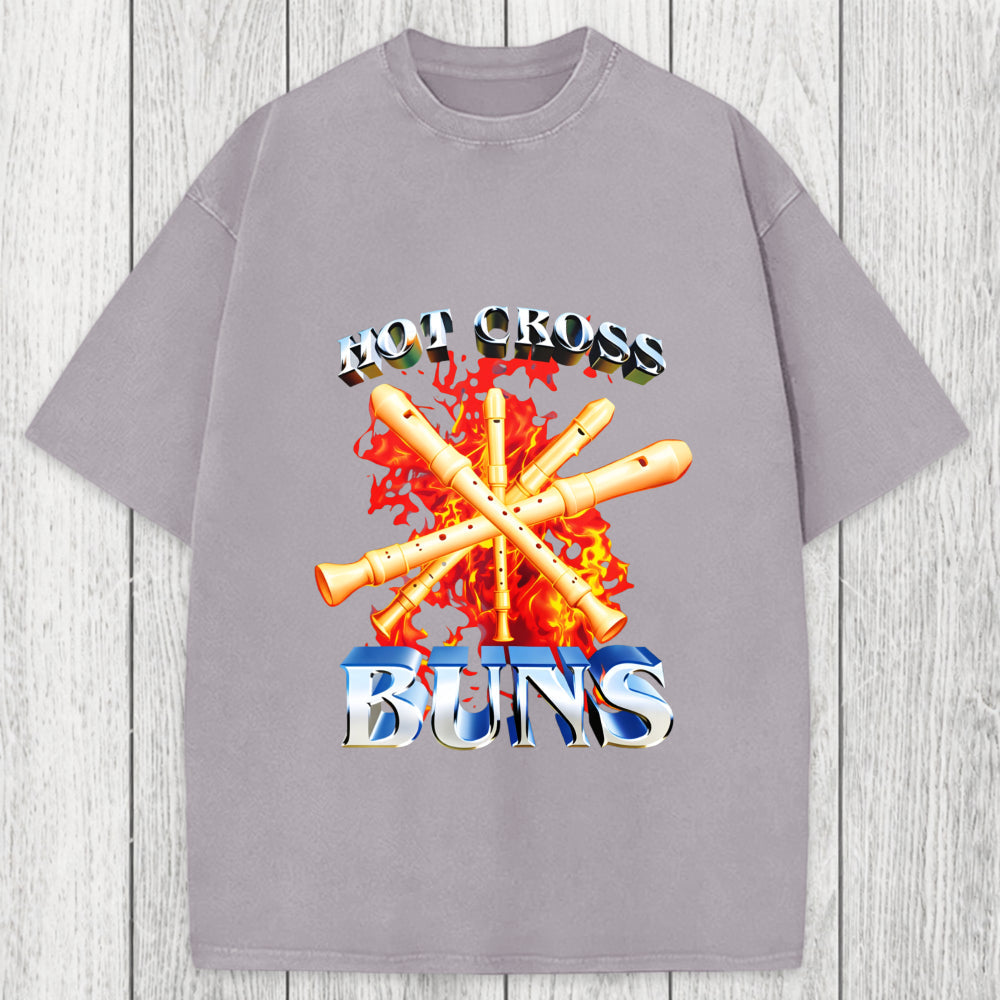 Tokyosol HOT CROSS BUNS Washed T-Shirt