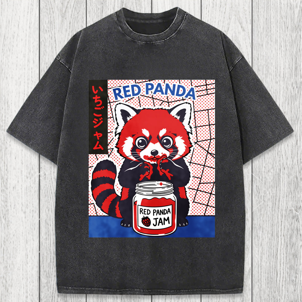 Tokyosol Red Panda Washed T-Shirt
