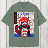 Tokyosol Red Panda Washed T-Shirt