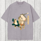 Tokyosol Sumo Frogs Japan Washed T-Shirt