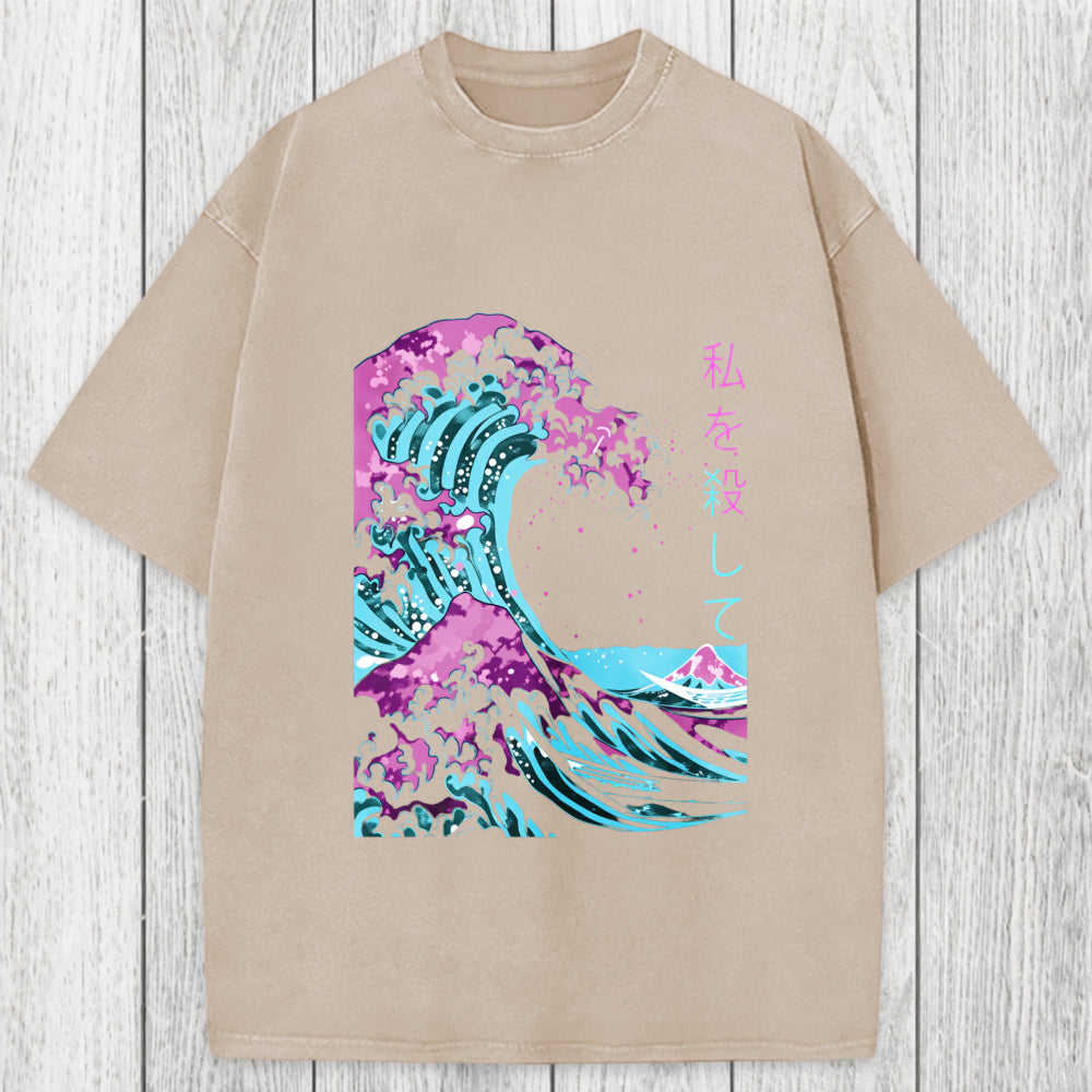 Tokyosol Ocean Kanagawa Washed T-Shirt