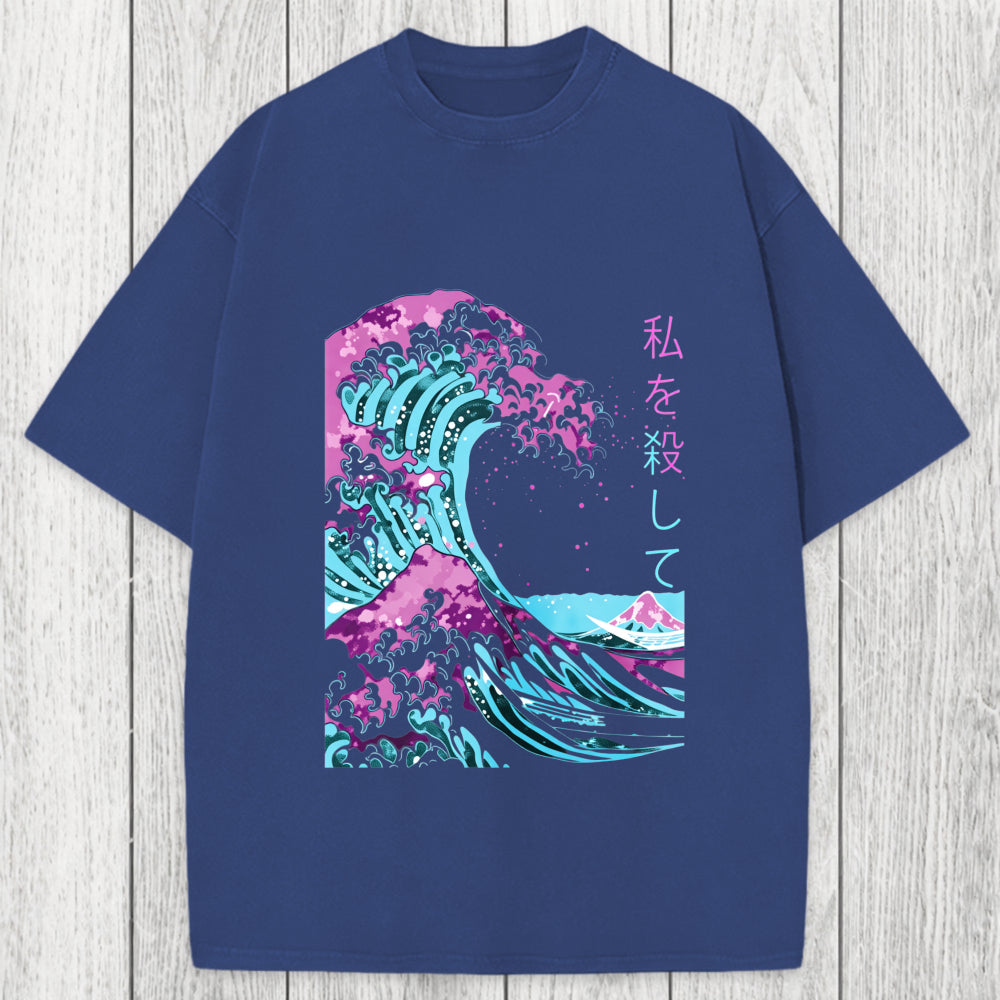 Tokyosol Ocean Kanagawa Washed T-Shirt