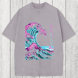 Tokyosol Ocean Kanagawa Washed T-Shirt