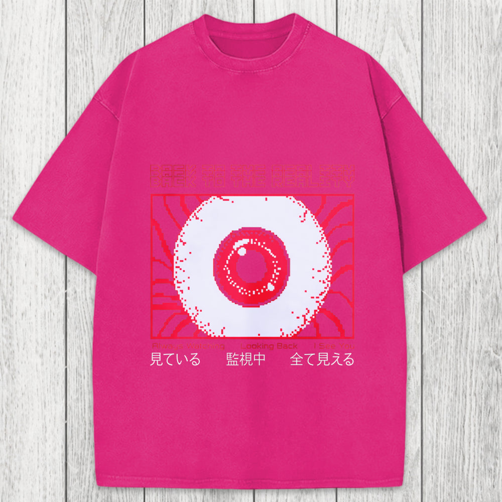 Tokyosol Under Surveillance Washed T-Shirt