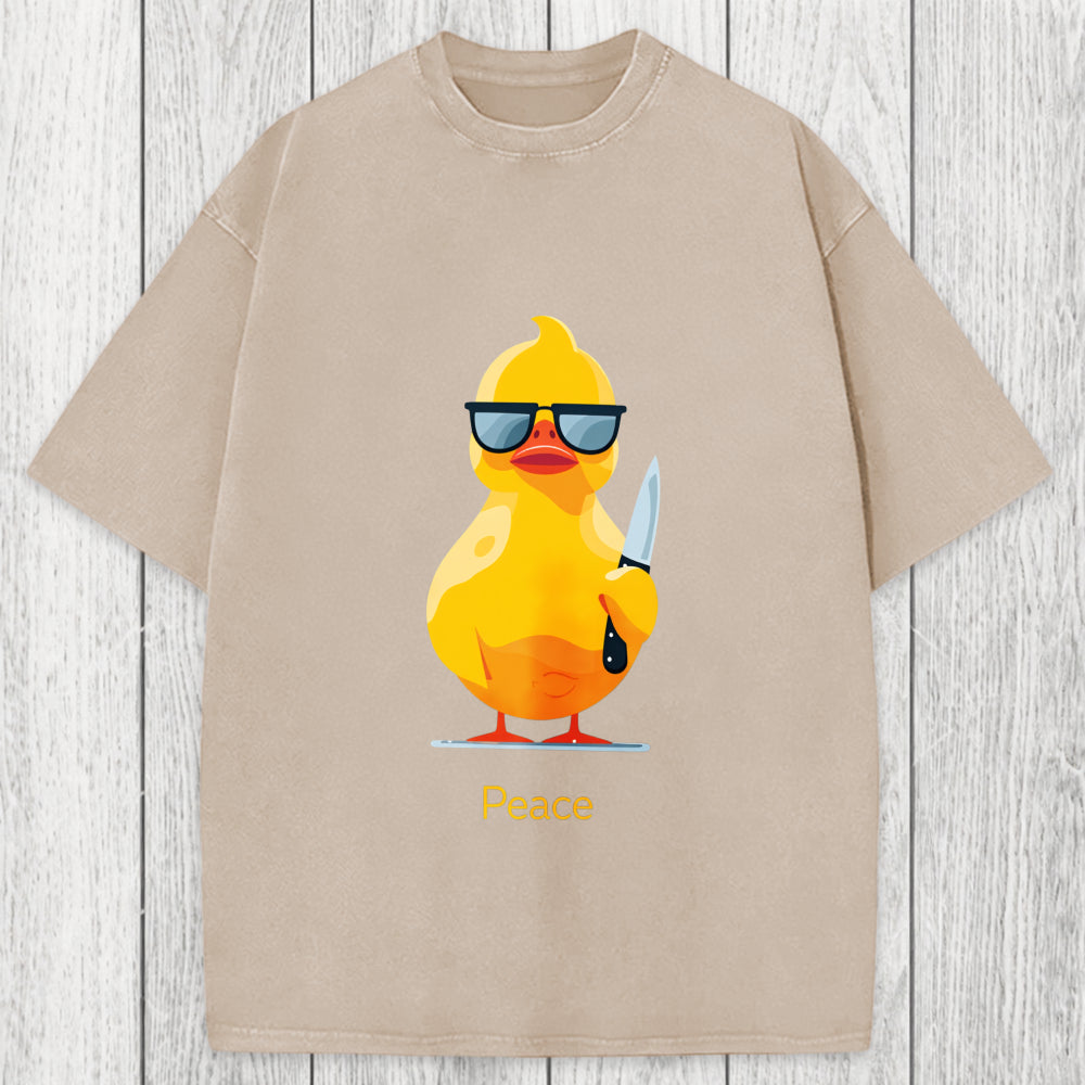 Tokyosol Peace Duck Washed T-Shirt