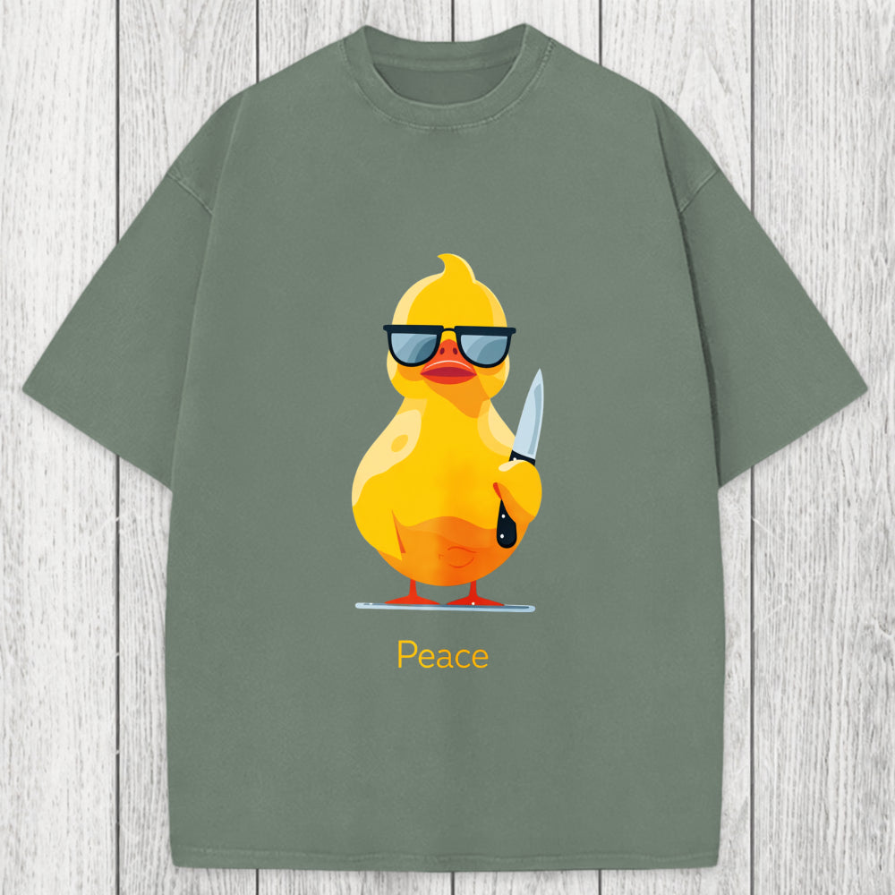 Tokyosol Peace Duck Washed T-Shirt