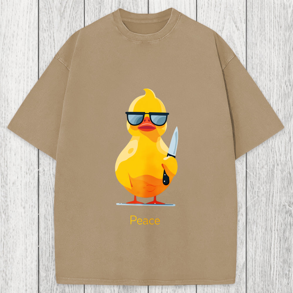 Tokyosol Peace Duck Washed T-Shirt