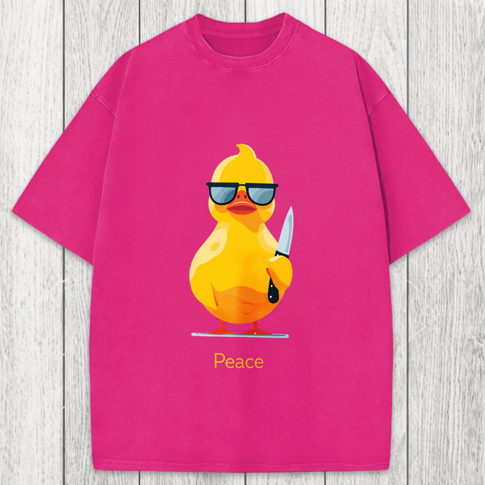 Tokyosol Peace Duck Washed T-Shirt