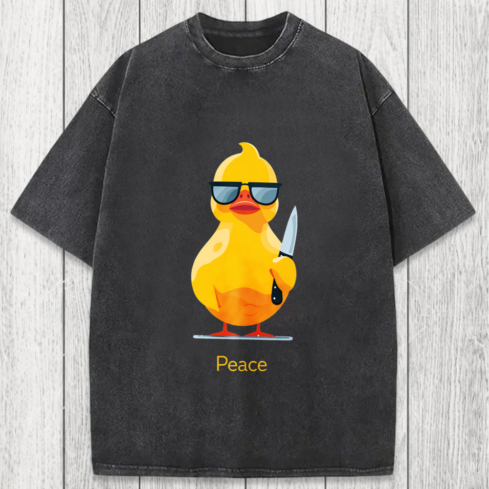 Tokyosol Peace Duck Washed T-Shirt