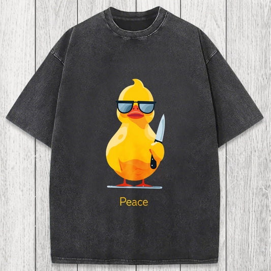 Tokyosol Peace Duck Washed T-Shirt