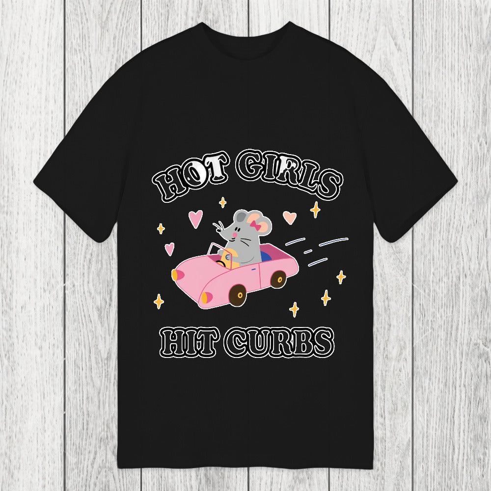 Tokyosol Hot Girls Hit Curbs Classic T-Shirt