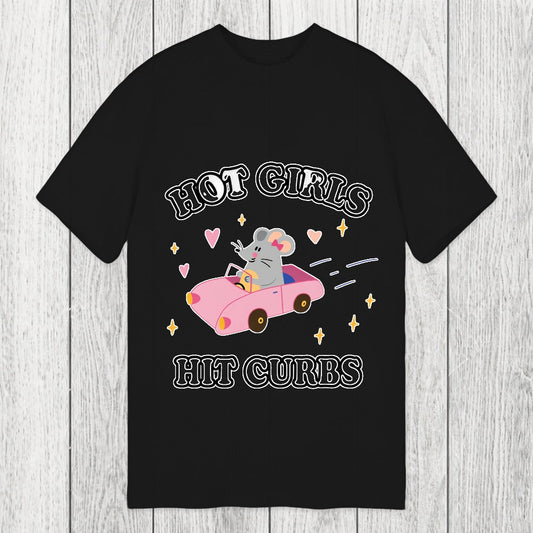 Tokyosol Hot Girls Hit Curbs Classic T-Shirt