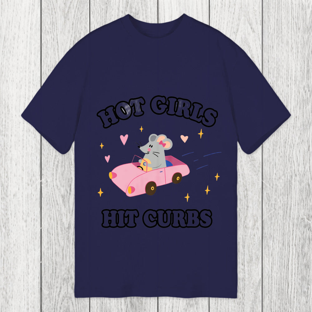 Tokyosol Hot Girls Hit Curbs Classic T-Shirt