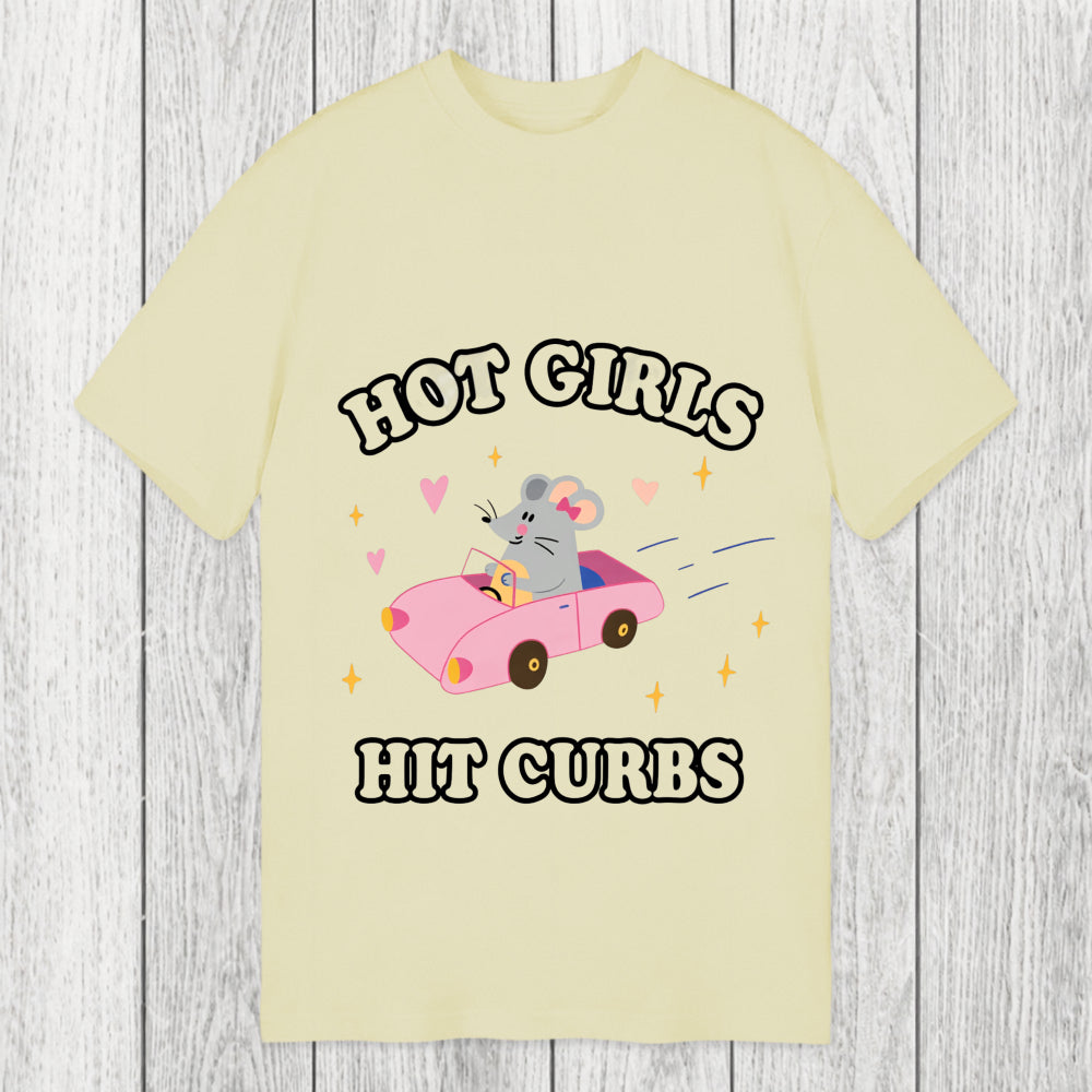 Tokyosol Hot Girls Hit Curbs Classic T-Shirt