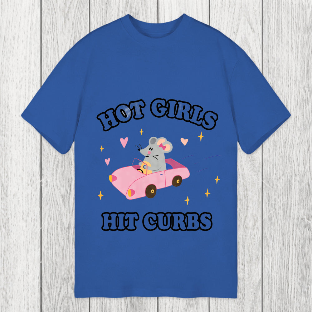 Tokyosol Hot Girls Hit Curbs Classic T-Shirt
